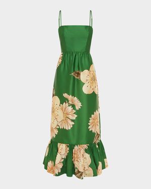 Sage Midi Dress