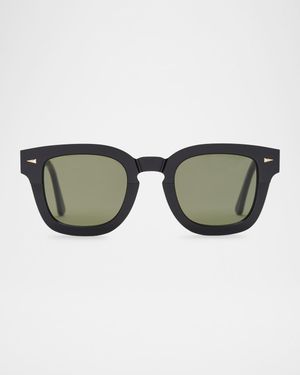 Dragon Square Acetate & Nylon Sunglasses