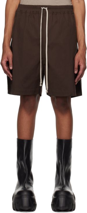 Rick Owens Short boxeur brun - Hollywood