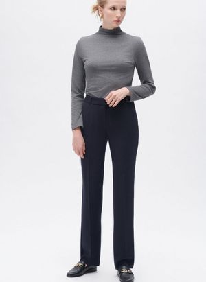 Caroll - Pantalon de tailleur - Taille 46 - Bleu
