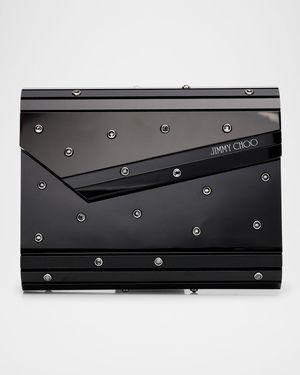 Candy Embellished Acrylic Clutch Bag