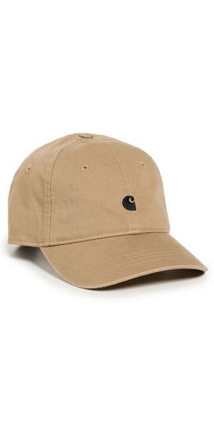 Carhartt WIP Madison Logo Cap Leather / Black One Size