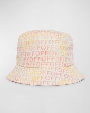 Kid's Off-Stamp Bucket Hat