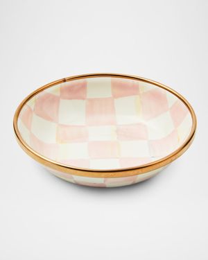 Rosy Check Dipping Bowl