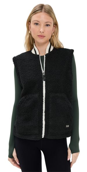 Splits59 Aster Sherpa Vest Black L