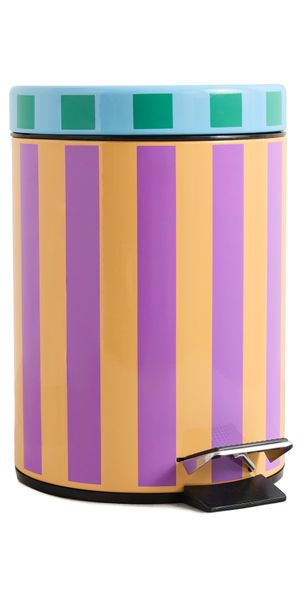 Dusen Dusen Bathroom Trash Bin Ronnie Stripe One Size