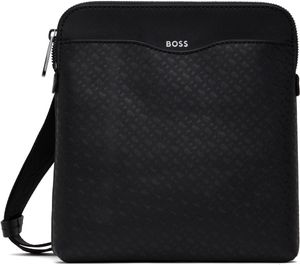 BOSS Black Saffiano Leather Bag