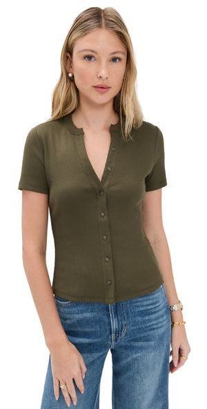 Veronica Beard Jean Dilia Top Cypress XL