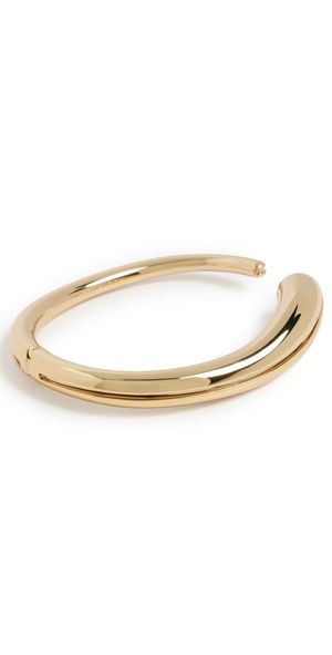 Tory Burch Thin Cuff Light Brass One Size