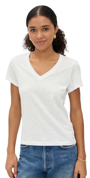 Madewell Relaxed V-Neck Tee White S