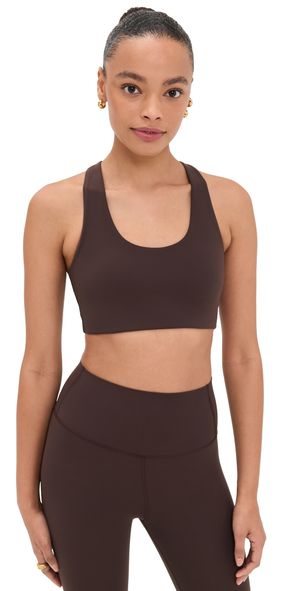 Splits59 Sara Airweight Bra Dark Chocolate XL