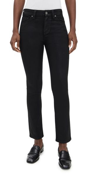 AG Mari Coated Jeans Ltt Lt Super Black 27