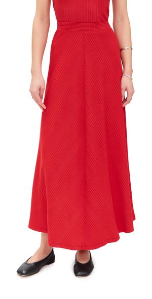 Wyeth Hart Skirt Red S