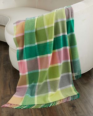 Bridgeport Lime Throw Blanket