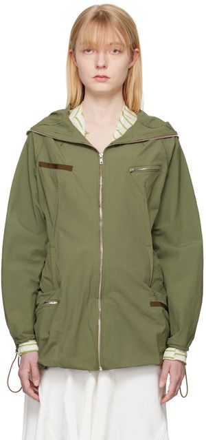 Talia Byre Khaki Hooded Jacket