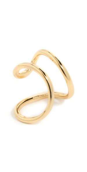 SHASHI Bijou Ear Cuff Gold One Size