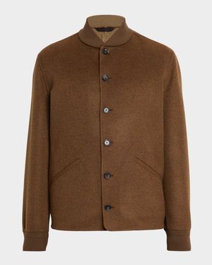 Men's Rik Water-Repellent Cashmere Blouson