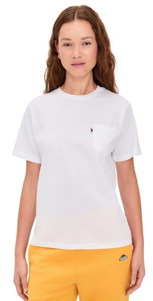 HOMMEGIRLS Homme Girls x Fruit of The Loom Pocket Tee White XL