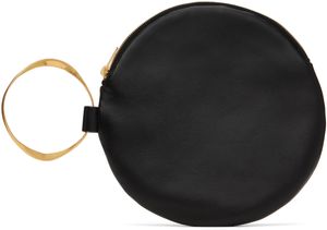 The Row Black Round Bracelet Clutch