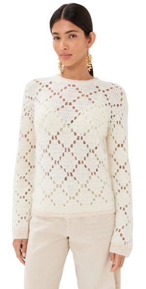 Isabel Marant Medaline Sweater Ecru 40