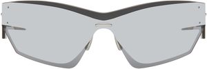 Givenchy Silver Giv Cut Sunglasses
