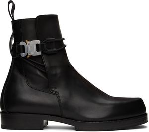 1017 ALYX 9SM Bottes basses noires à boucle rapide
