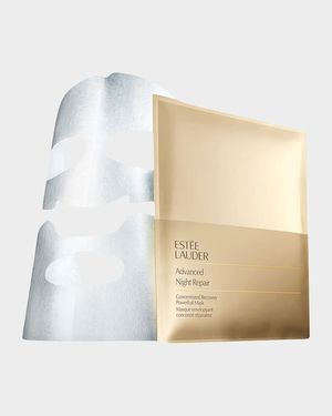 Advanced Night Repair Concentrated Treatment Face Mask with Hyaluronic Acid, 4-Pack