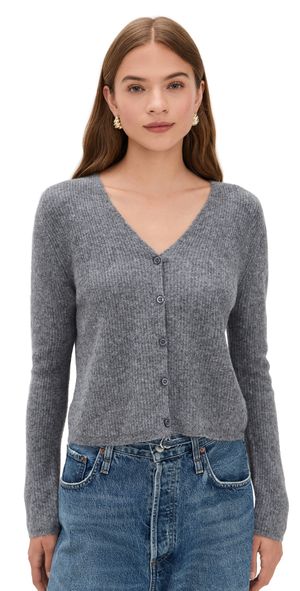 Z Supply Emile Cardigan Classic Heather Grey M