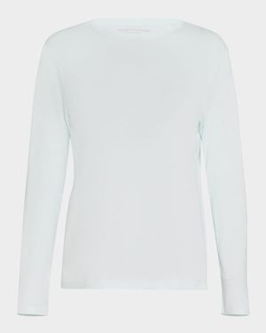 Lyocell Cotton Crewneck Tee