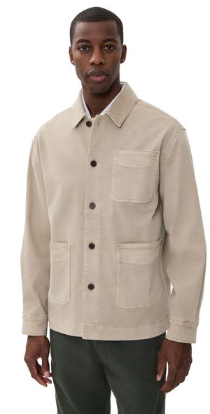 Fair Harbor Seaport Chore Jacket Khaki L