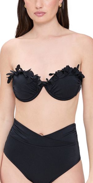 Ancora Dendron Bikini Top Black L