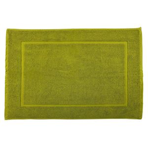 Coton Pur - Tapis de bain 100 coton peigné - Taille 50x80 - Vert