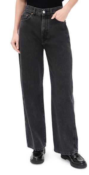 DL1961 Taylor Relaxed Barrel High Rise Jeans Nightshade 31