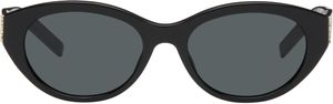 Saint Laurent Lunettes de soleil SL M148 noires