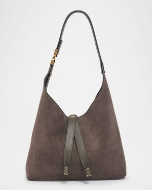 Marcie Small Hobo Bag in Suede