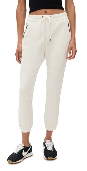 James Perse Matte Scuba Track Pants Ivory 1