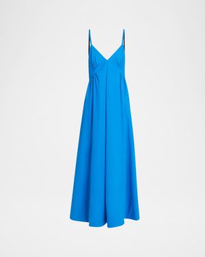 Barker Sleeveless Stretch Poplin Dress