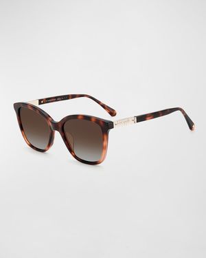 reena square acetate sunglasses