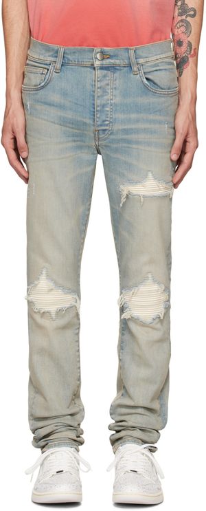 AMIRI Blue MX1 Ultrasuede Jeans