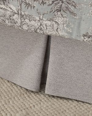 Tailored King Bed Skirt