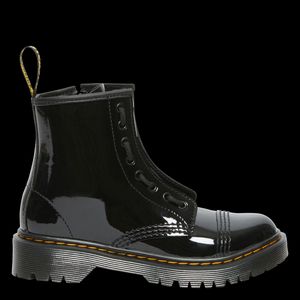 Dr. Martens - Boots en cuir vernis - Taille 35 - Noir