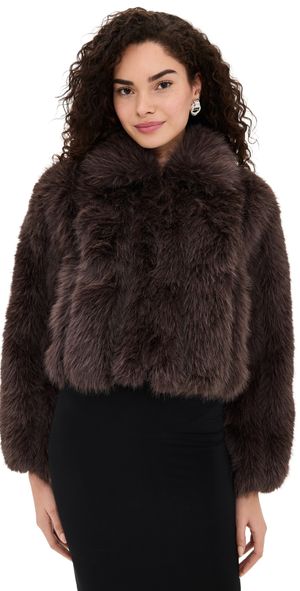 Line & Dot Jax Jacket Dark Brown L