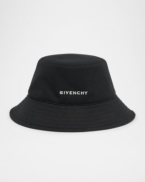 Men's Embroidered Logo Bucket Hat