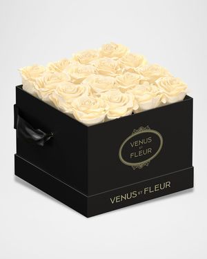 Classic Small Square Rose Box