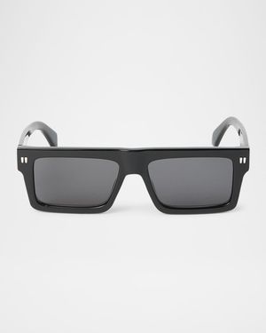 Chandler Logo Rectangle Sunglasses