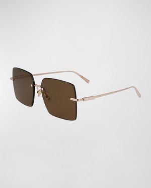 Prisma Metal Square Sunglasses