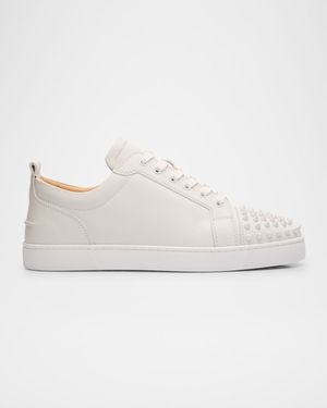 Men's Louis Junior Spikes Leather Low-Top Sneakers