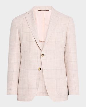 Men's Windowpane Sport Coat