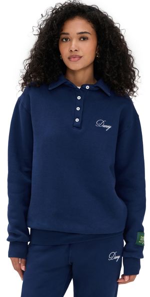 DANZY Polo Fleece Navy S