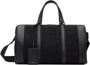 Ferragamo Black Monogram Duffle Bag